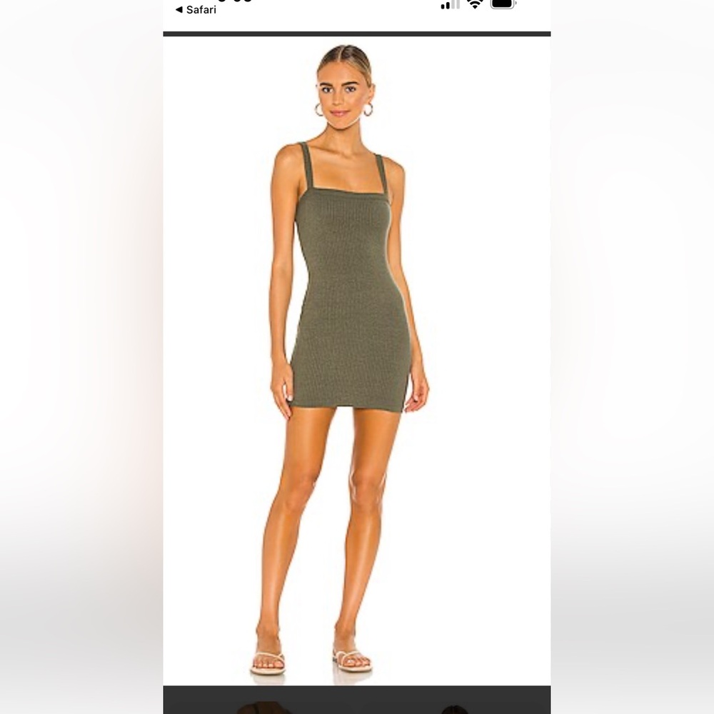 Privacy Please Olive Mini Dress